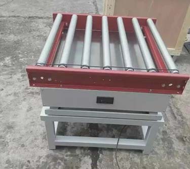 動（dòng）力滾筒電子秤圖