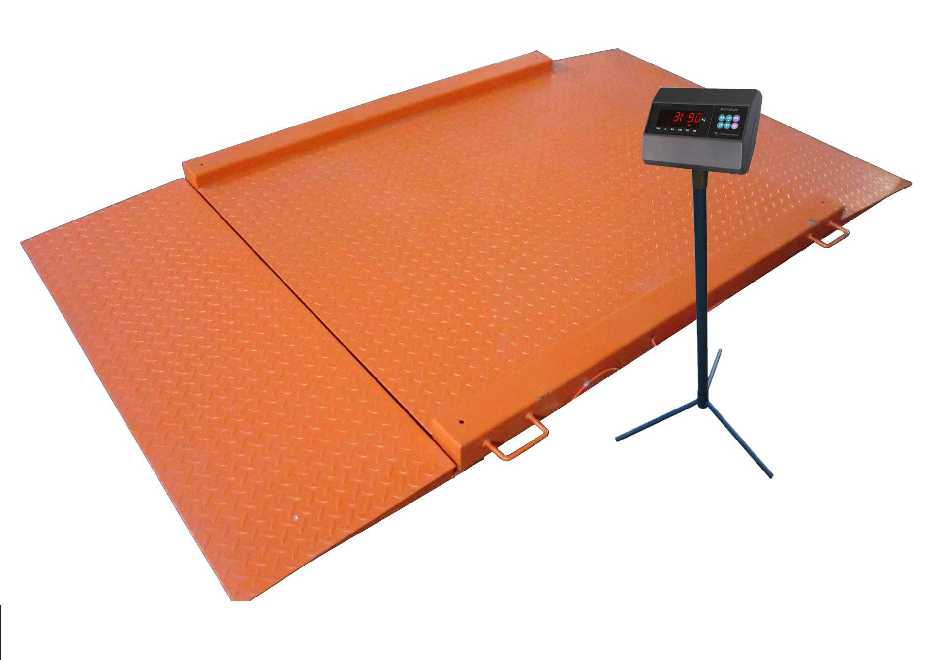 2噸超低台麵電子地磅廠家 超低2t電子地磅價（jià）格