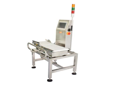 日用品分選（xuǎn）秤 檢測超重欠重剔除機