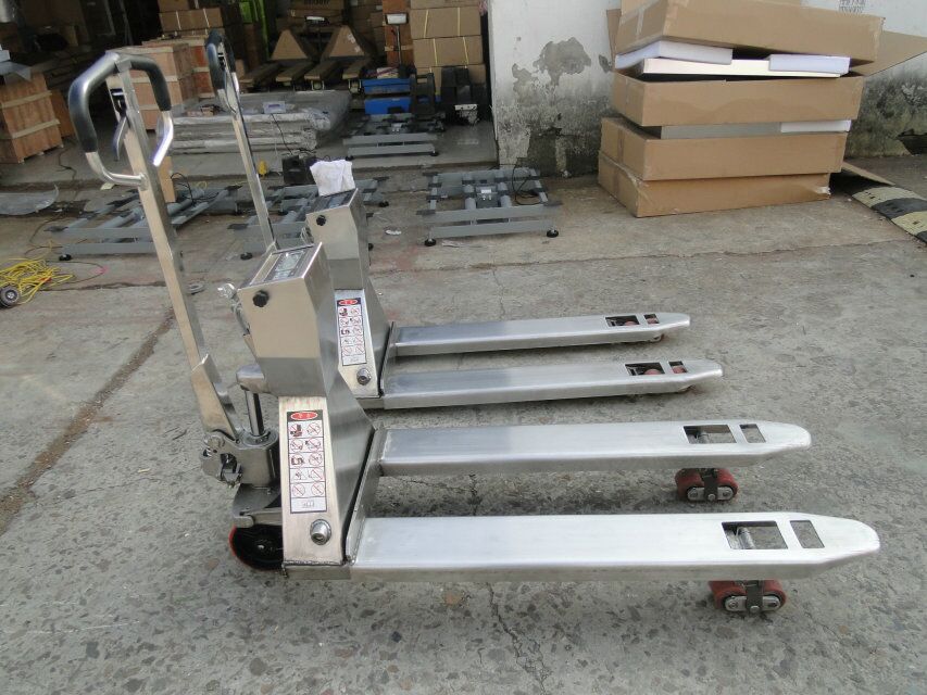 防（fáng）腐不鏽（xiù）鋼電子叉車秤